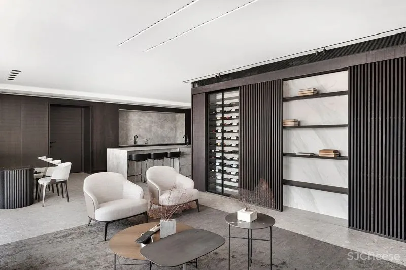 215㎡极简大平层，大美！