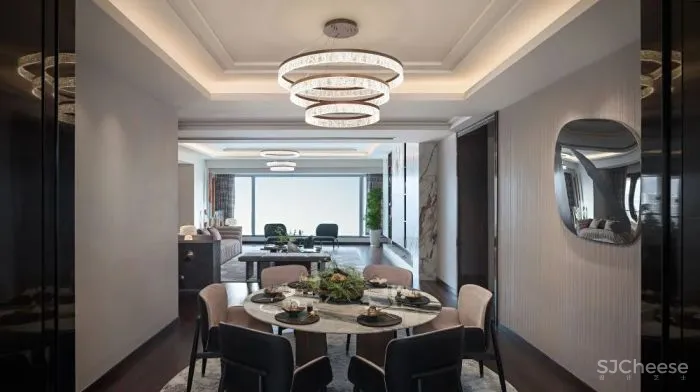 AN AURA设计|「出界 X 入格 」城市中心环幕公寓