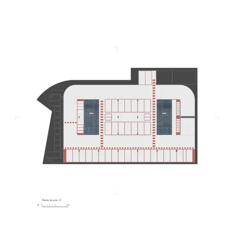 用20,000块陶瓷做外立面的公寓楼,内部却是极简的精装标准