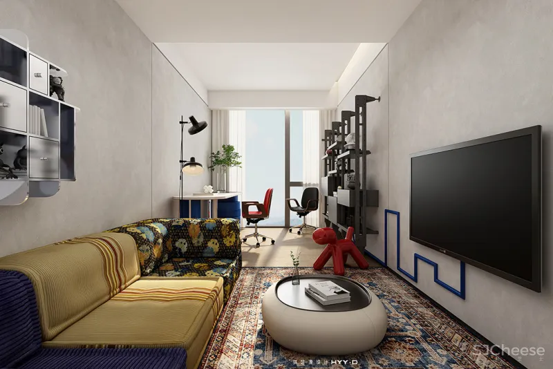 鸿艺源 深圳万科臻湾汇 310m² 大平层,触动心灵深处的艺术共鸣