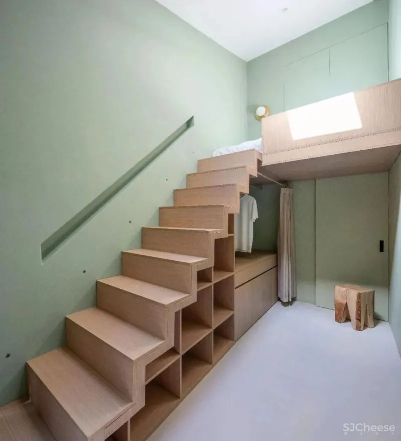 风和树影，重获新生的70㎡上海老洋房 桐话空间