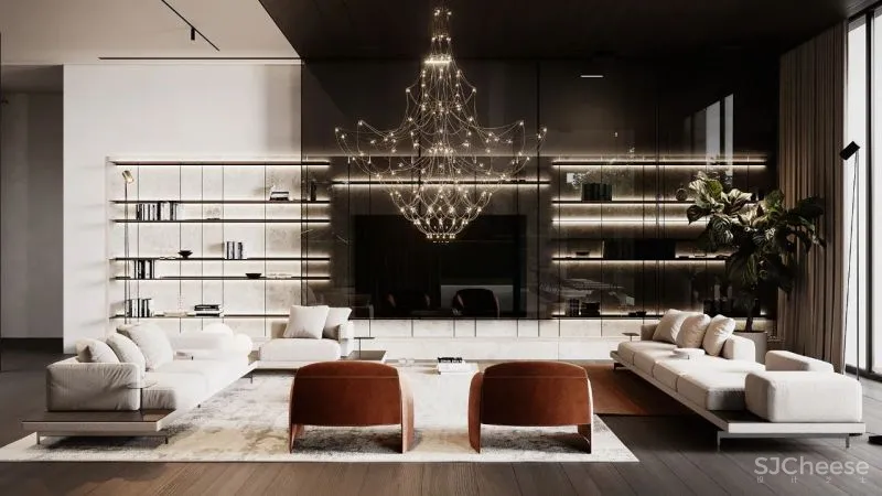 400㎡雅致公寓，满满的白领风范！