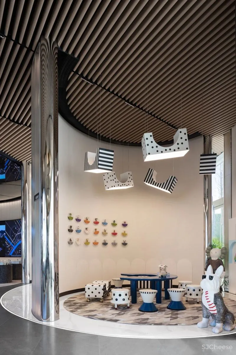 生活感与未来感爆棚的售楼处|AOD设计