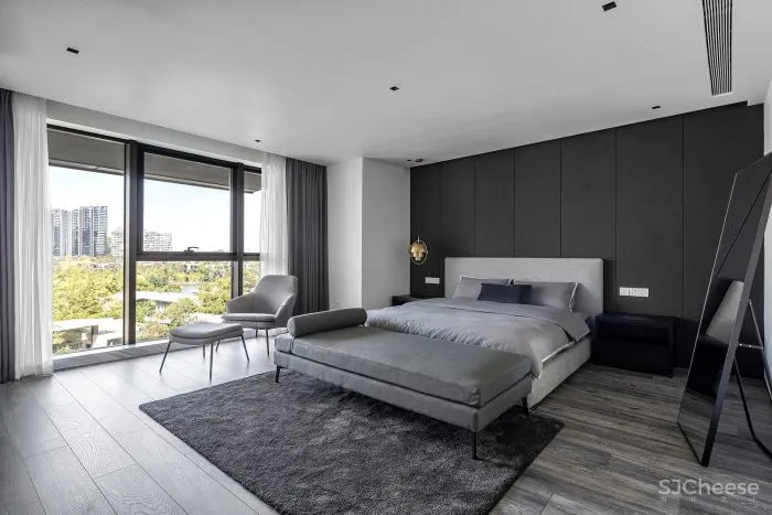 200㎡现代简约,时尚的弧形楼梯,舒适温馨的家,档次优雅!