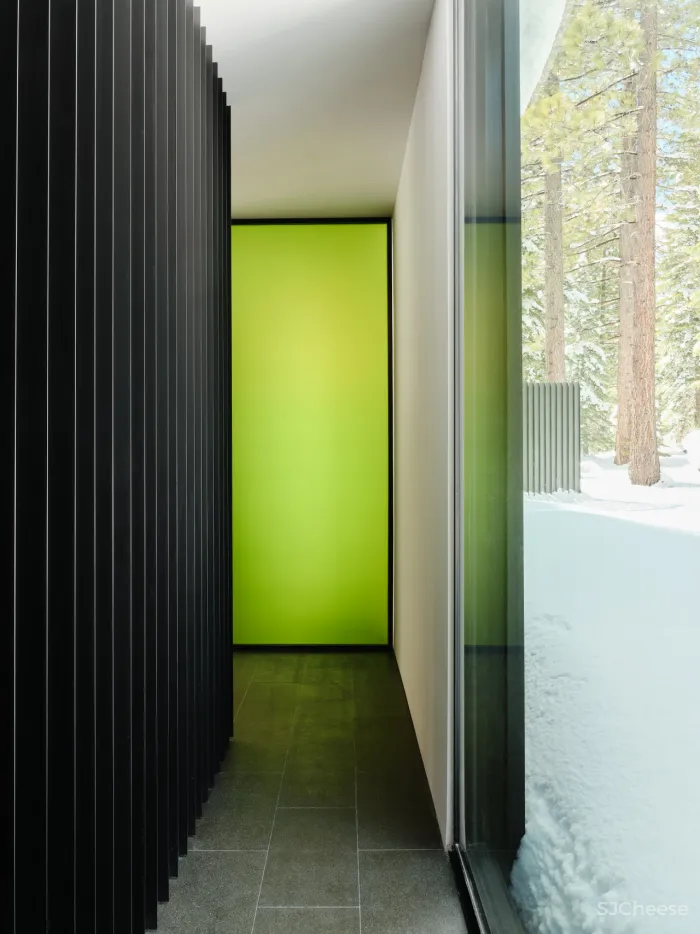 418㎡ 乡间别墅,内外连续的简约设计