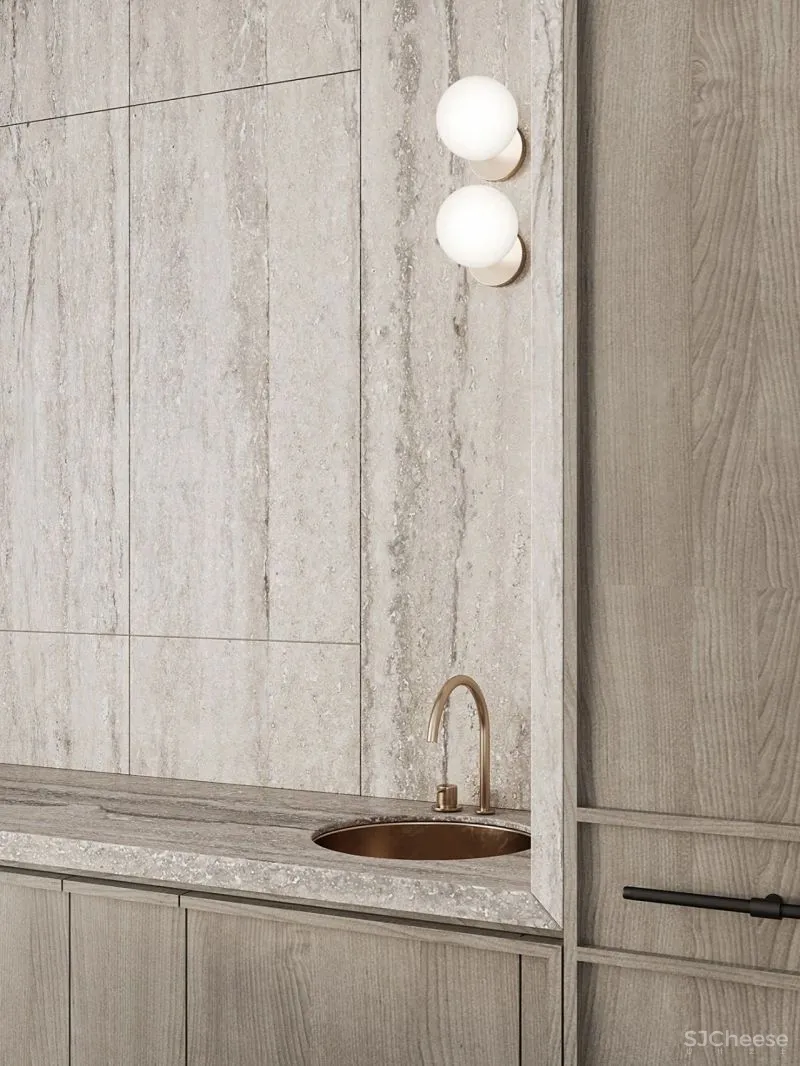 65㎡禁欲主义单身公寓,优雅与克制的协调!