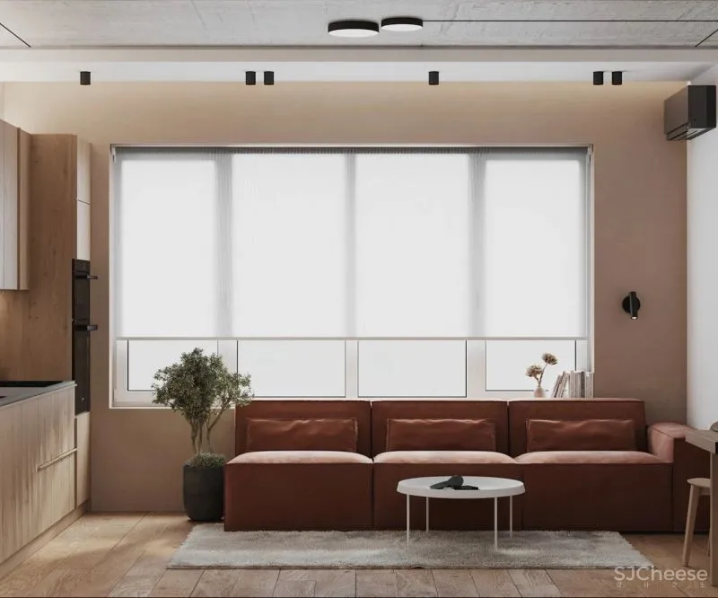 天然质感公寓,暗藏小户型的生活哲学!