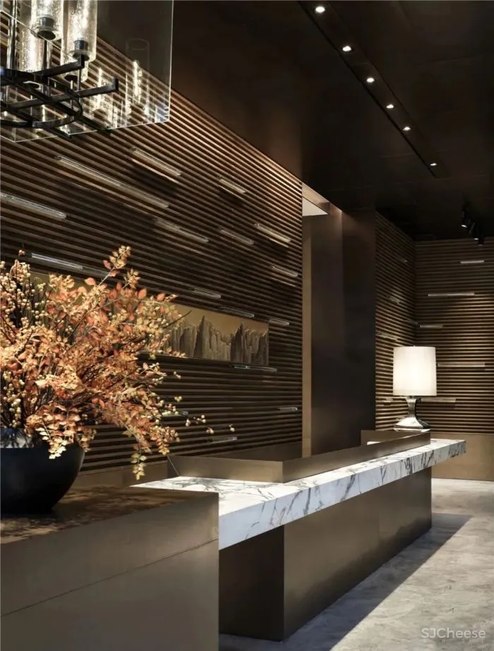 深朴悦设计新作 大连新希望锦麟玖玺售楼处 售楼处