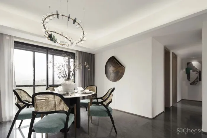 奥迅设计 · 奥妙陈设:荷塘月色 肇庆方直亚汀公馆样板间 A户型