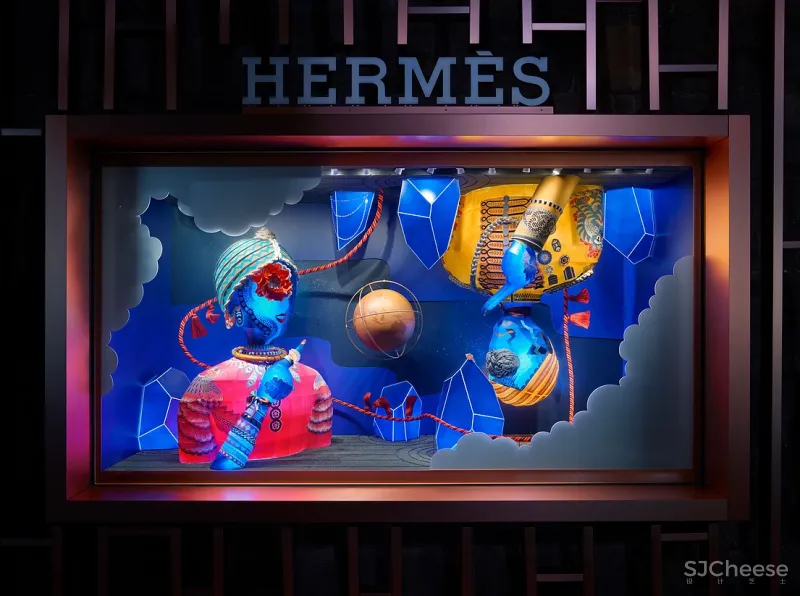 爱马仕新店铺开幕,现代设计加入传统样式,演绎本土化奢华体验