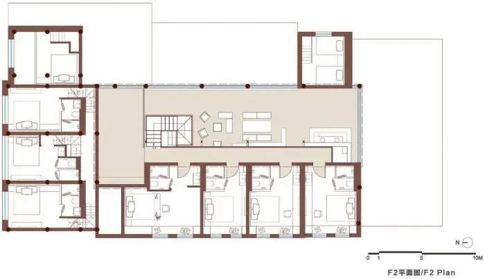 新作 厚重与轻盈 三好三好酒店改造,北京 未来以北工作室