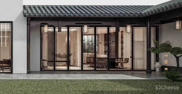 冯培莉新作 杭州「未来科技城」500m² 中式和院设计