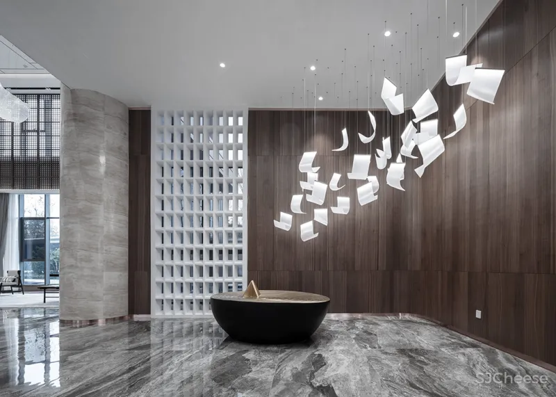 MECA:1500㎡售楼处设计,古风书韵、万象更新!