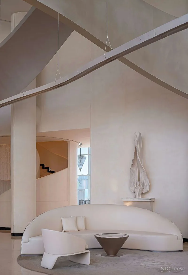 曲线交织,创造独特的艺术韵律 广州GBD设计