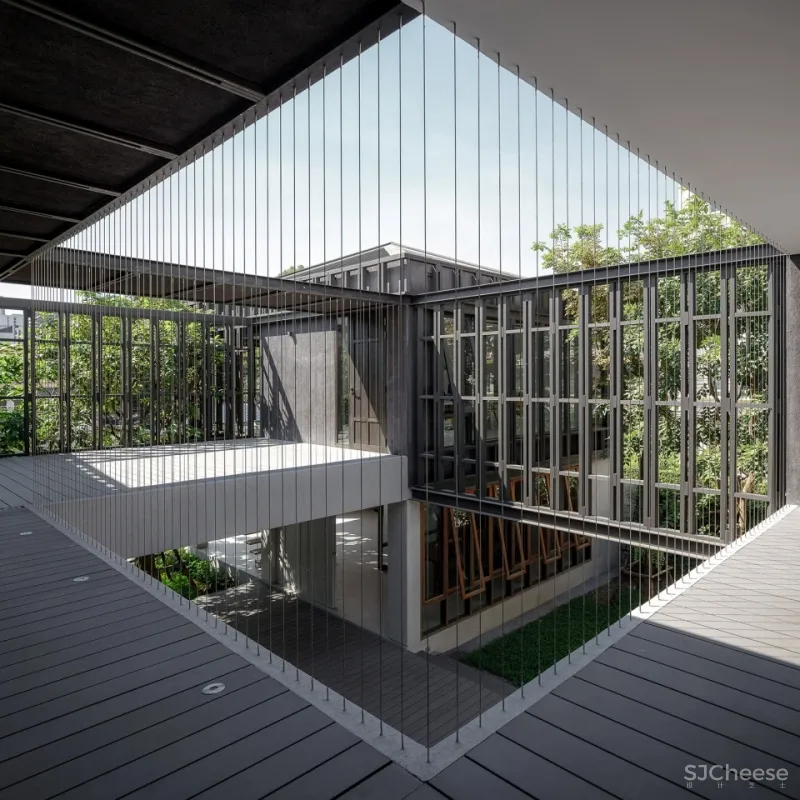 新作 凉廊连接的九宫格 第二代11号住宅 Beautbureau