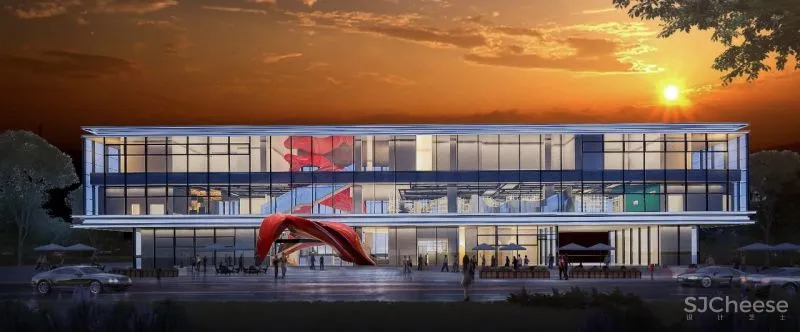 当方所遇上融创,售楼处变身复合型文化空间,为未来生活立下的“大美之心” 正鸿设计