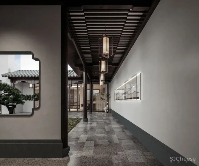 冯培莉新作 杭州「未来科技城」500m² 中式和院设计