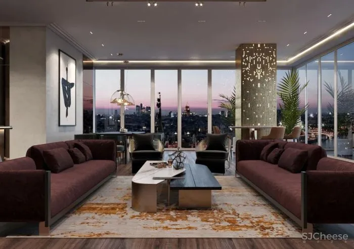 壮丽!城市景观豪宅