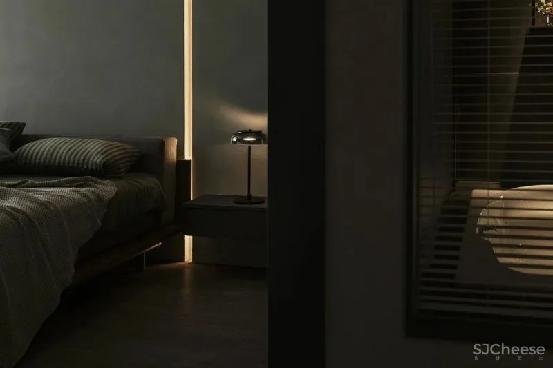 焦糖色 木肌理，有序沉稳的生活基调 璞珥空间设计