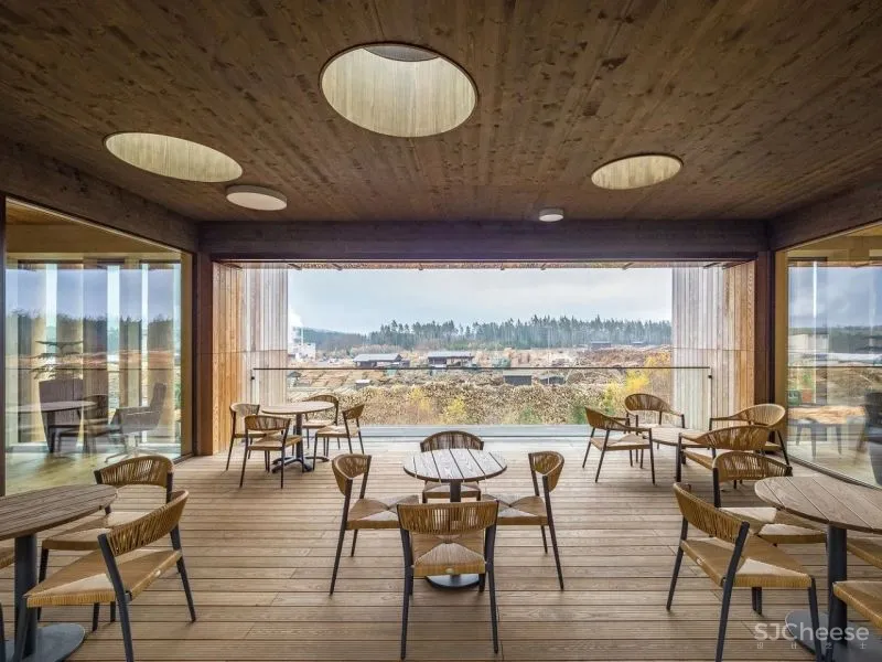 19米云杉树‘表皮’，Ziegler木材总部 Brückner - Brückner Architekten