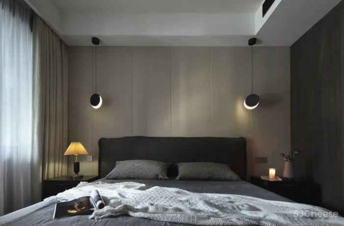 深圳屋主买下184㎡,摩登都市风 5米长衣帽间,装出大宅气度!