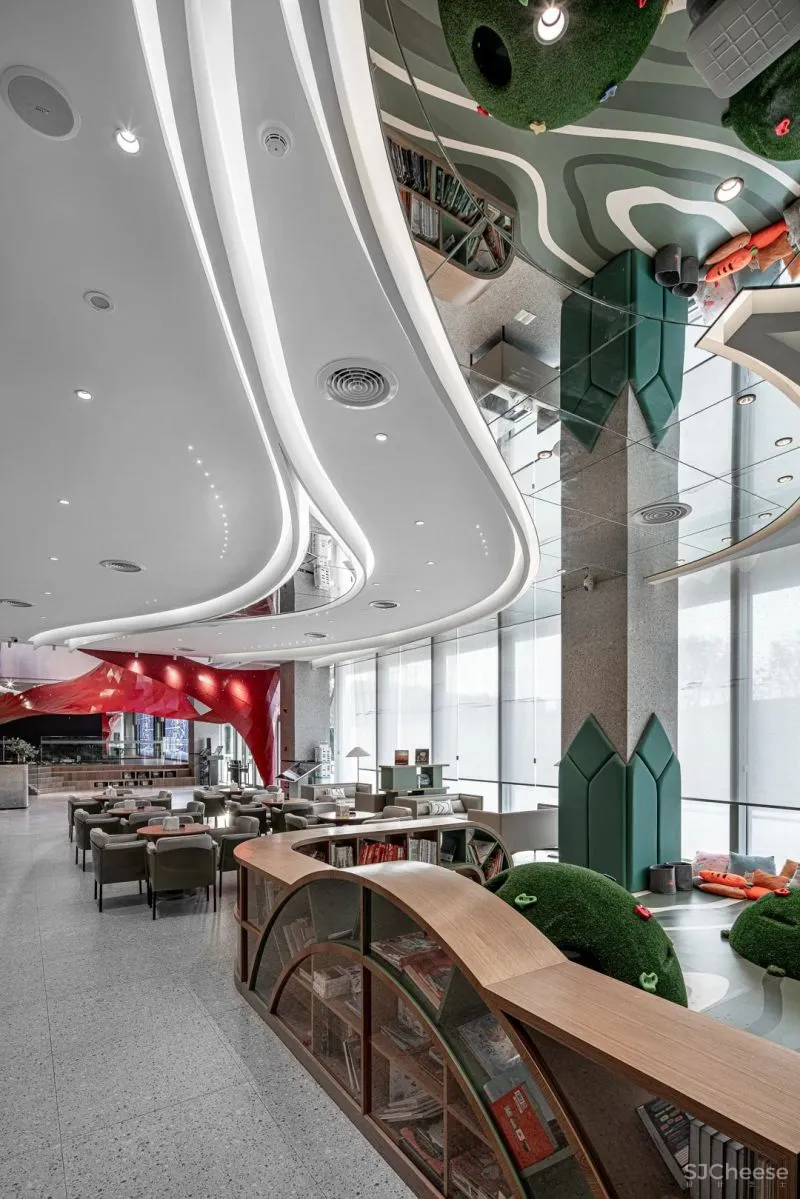 当方所遇上融创,售楼处变身复合型文化空间,为未来生活立下的“大美之心” 正鸿设计