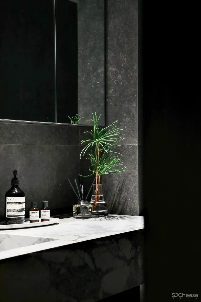 优雅从容的146㎡,五十度黑灰打造极致气质!