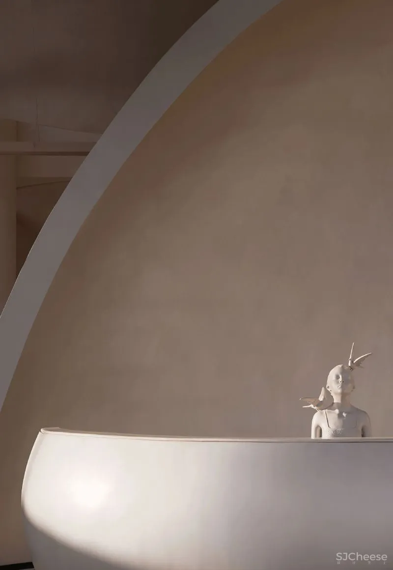 曲线交织,创造独特的艺术韵律 广州GBD设计