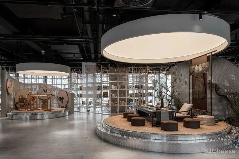 当方所遇上融创,售楼处变身复合型文化空间,为未来生活立下的“大美之心” 正鸿设计