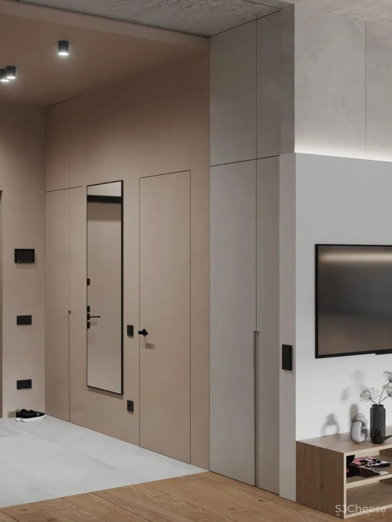 天然质感公寓,暗藏小户型的生活哲学!