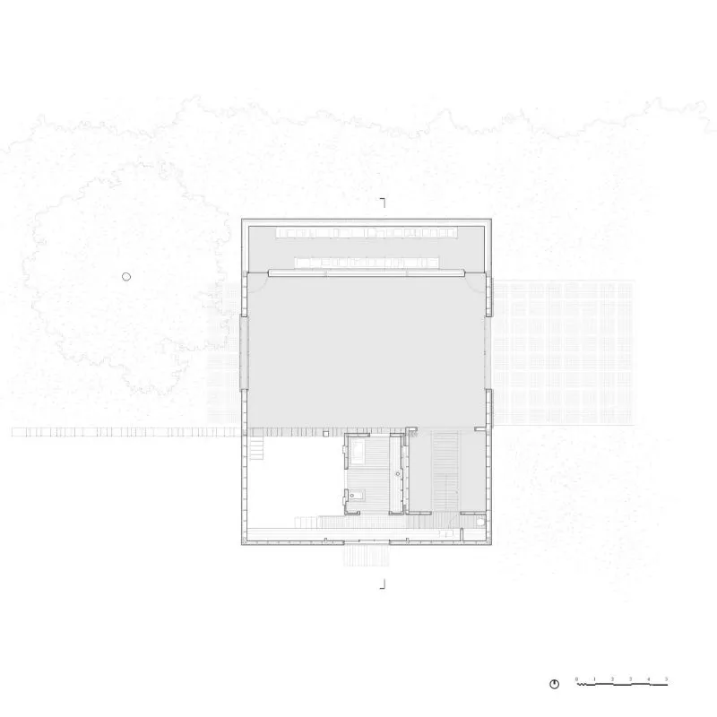 建筑师改造乡下仓房,送给雕塑家老爸做工作室,房子的打开方式太特别了!