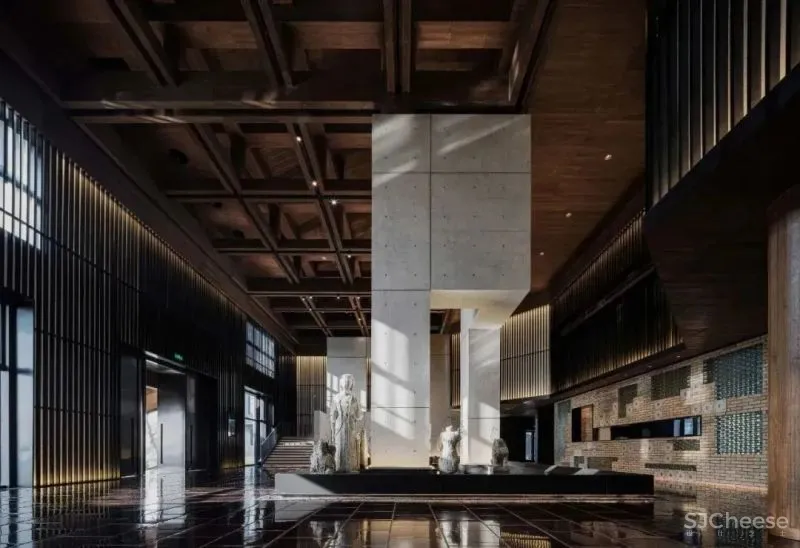 邯郸磁州窑水墨园燕枝酒店 竹间设计