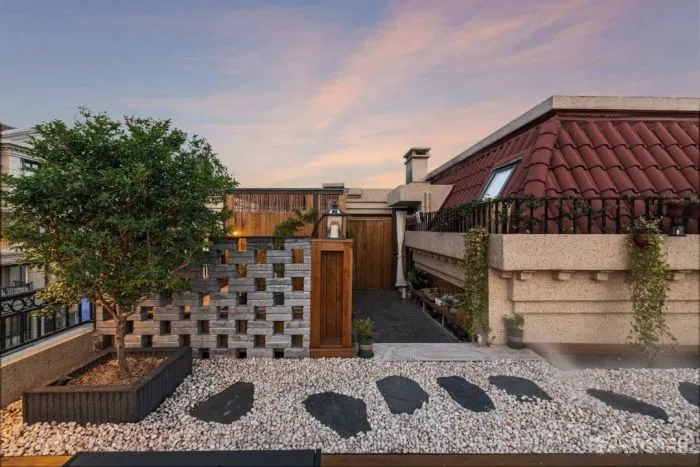 清杺之禅,朴素雅致的中式跃层 原木空间设计