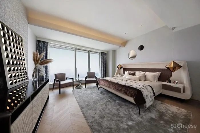 AN AURA设计|「出界 X 入格 」城市中心环幕公寓