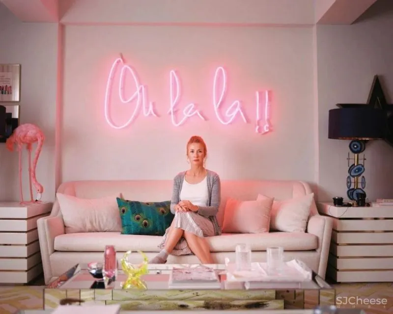 梦幻的复古未来公寓,女设计师大胆玩“色”!