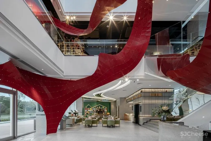 当方所遇上融创,售楼处变身复合型文化空间,为未来生活立下的“大美之心” 正鸿设计