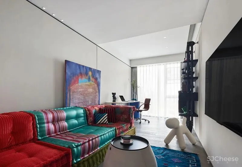 鸿艺源 深圳万科臻湾汇 310m² 大平层,触动心灵深处的艺术共鸣