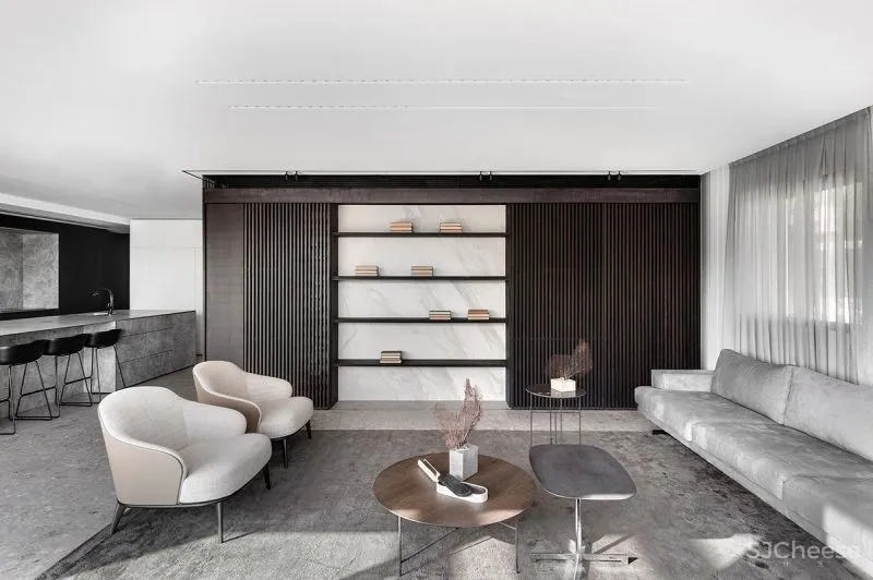 215㎡极简大平层，大美！