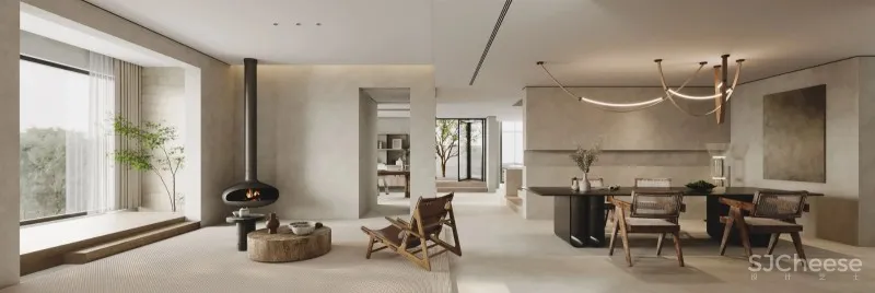 涵瑜设计 自然与住宅共生 与风景不期而遇