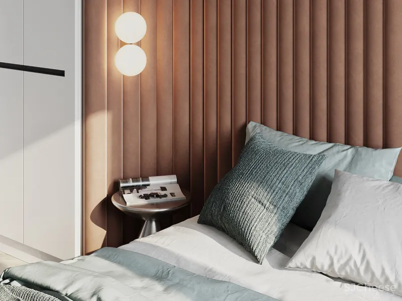 一室一厅奢华公寓,精致的简约设计更有格调!