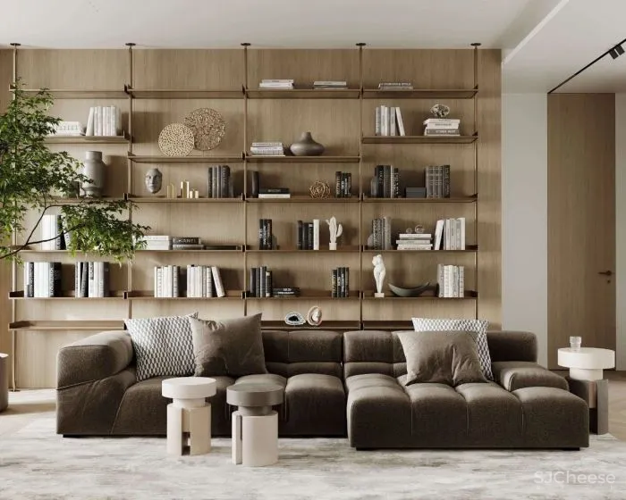 130㎡的温馨住宅,舒适的极简主义!