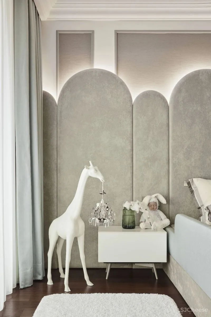 一半空间、一半艺术,这个360m²充满复古腔调