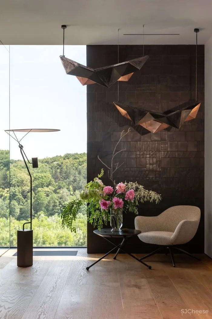 致敬安藤忠雄!5000㎡极简豪宅,用3万吨土“垫高“5米,只为看个风景?