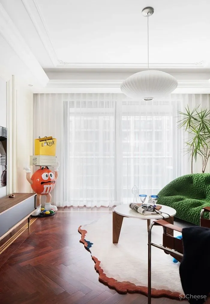 北欧中古,用色彩和潮玩的情绪,唤醒对生活的感知 颜青软装