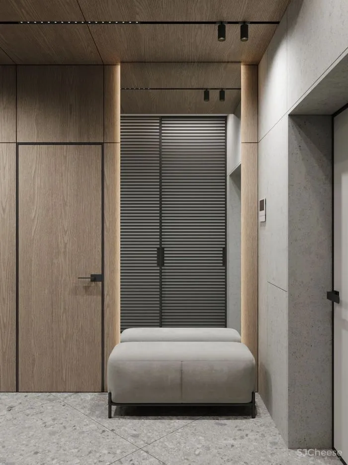 190㎡三居室,简练的舒适感!