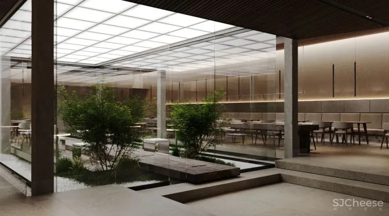 Nikita Riasov新作|体验材质的生活餐馆