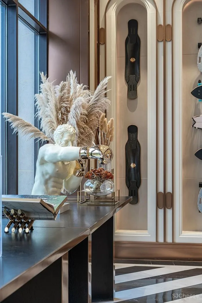 奥迅设计 艺术与场景共舞 佛山方直珑湖湾售楼部