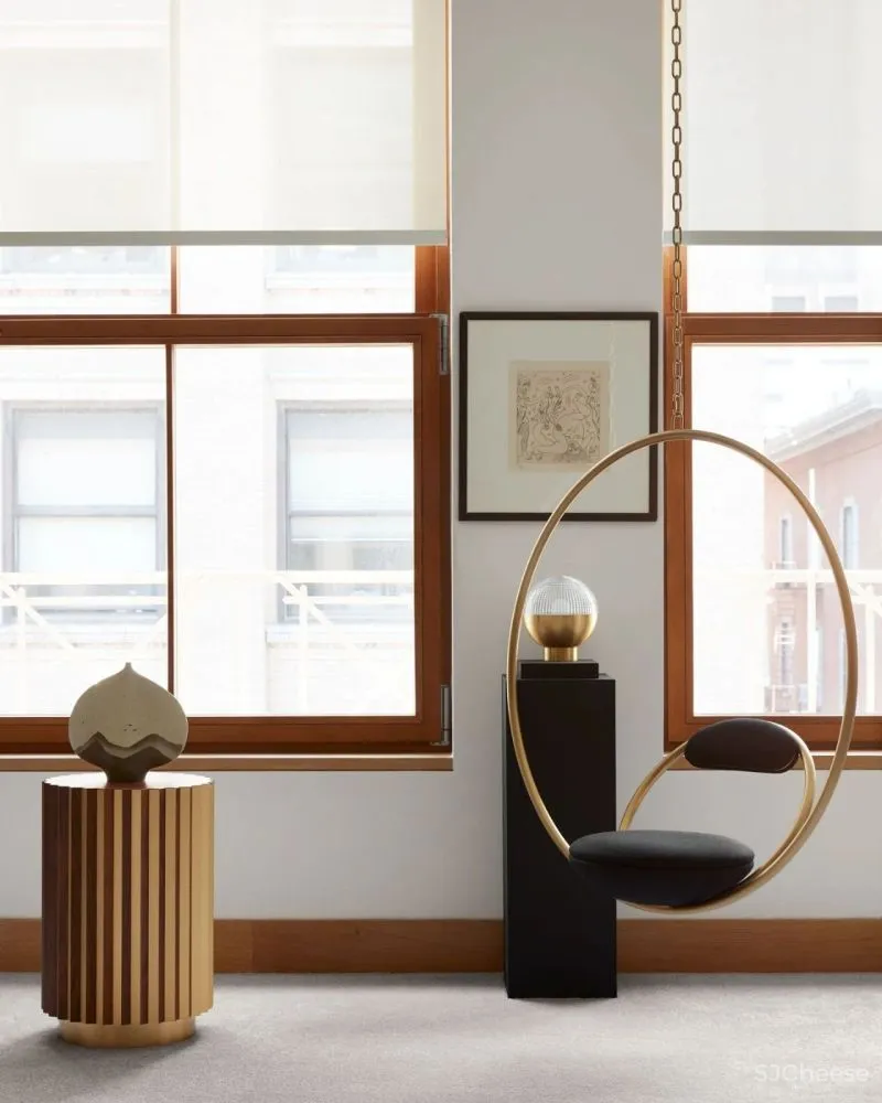 设计师私宅设计,复古时髦的纽约顶层公寓