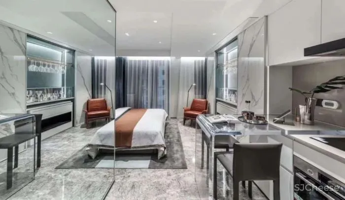 LSD葛亚曦-澳洲Stack 上海内环内「万科·中興路一號」skyline天际样板间