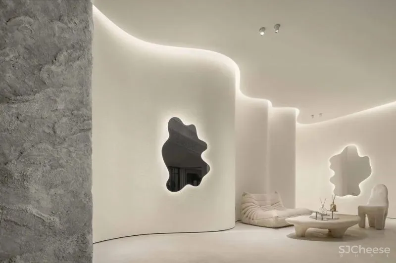 新作 温暖与冷静、粗砺与精细 观夏客厅 F.O.G. Architecture